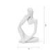 Статуэтка MBM HOME "Мыслитель" DH-ST-16-1 WHITE Белая - изображение 9