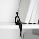 Статуэтка MBM HOME "Человек с книгой" DH-ST-26 BLACK черная - изображение 1