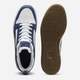 Чоловічі кеди низькі Puma Rebound v6 Low 39232862 42.5 (8.5UK) 27.5 см White/Blue Jewel/Gum (4069161527340) - зображення 5