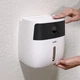Тримач для туалетного паперу клейкий MBM HOME BP-16 WHITE/BLACK білий/чорний - зображення 9