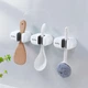 Держатель для швабры клейкий MBM HOME BP-35 WHITE белый - изображение 4
