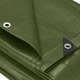 Брезент Springos 4 x 6 м 120 г/м2 Зелений (GA2130) - зображення 7