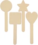 Zestaw kreatywny Colorations Wooden stick shapes 20 elementów STICK20 (191487051965) - obraz 1