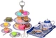 Zestaw do herbaty ZHONGJIEMING TOYS z piętrowym stojakiem 7910976 (8718012055858) - obraz 4