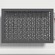 Решетка на батарею декоративная SMARTWOOD R2129 1500 мм Графит (R21295106) - изображение 1