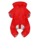 Дождевик для собак WAUDOG Clothes, водонепроницаемый, M35, В 59-62 см, С 37-40 см, красный - изображение 3