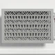 Решетка на батарею декоративная SMARTWOOD R2053 900 мм Серый Бетон (R20533109) - изображение 1