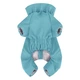 Дождевик для собак WAUDOG Clothes, водонепроницаемый, M35, В 59-62 см, С 37-40 см, голубой 19872 - изображение 3