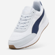 Женские кроссовки Puma R78 Lightwind 40026720 40.5 (7UK) 26 см White/Blue Jewel/Silver Mist (4069161530173) - изображение 5