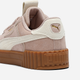 Женские кеды замшевые низкие Puma Carina 3.0 Luxe 40072508 38 (5UK) 24 см Rose Latte/Alpine Snow (4069161496127) - изображение 6