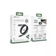 Кабель ACEFAST C11-03 Type-C to Type-C 3A, 60W, 1.2m, nylon + PVC, zinc connectors, Black (6974316280217) (14763) - зображення 2