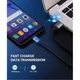 Кабель UGREEN US290 USB 2.0 A to Micro USB Cable Nickel Plating Aluminum Braid 2m (Black) (UGR-60148) (UGR-60148) (14803) - изображение 3