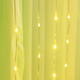 Умная новогодняя гирлянда штора от USB 2х2м 400LED 20 нитей+пульт, SFK 08, Разноцветная ( см11613 ) - изображение 4
