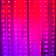 Умная новогодняя гирлянда штора от USB 2х2м 400LED 20 нитей+пульт, SFK 08, Разноцветная ( см11613 ) - изображение 8