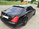 Спойлер лип багажника Mercedes-Benz S class W221 2005-2013 ABS пластик, колір чорний глянець для Mercedes-Benz S class W 221 2005-2012 (8366) - зображення 7
