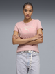 Футболка хлопковая длинная женская Puma Class Graphic Tee 69187626 S Rosy Outlook (4069161883835) - изображение 1
