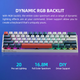 Игровая механическая проводная клавиатура Machenike K500-B61 / Red Switch / Hot Swapping - изображение 2