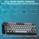 Ігрова магнітна дротова клавіатура AULA WIN60 HE PRО / 60% / Hall Effect / Rapid Trigger / Semantic Magnetic Switch / Grey - зображення 2