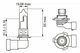 Галогенова лампа BOSCH ECO HIR2 (9012) 55W 12V Standart (1987302828) - изображение 2