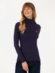 Гольф-водолазка жіноча U.S. Polo Assn G082SZ082-000-2296800(Murdum) XS Темно-синя (8683859341788) - зображення 4