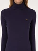 Гольф-водолазка жіноча U.S. Polo Assn G082SZ082-000-2296800(Murdum) XS Темно-синя (8683859341788) - зображення 6