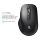Мышь OfficePro M265B Wireless/Bluetooth Silent Click Black - изображение 6