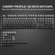 Кейкапи для механічної клавіатури Black gradient, Cherry Profile - изображение 3