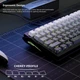 Кейкапи для механічної клавіатури Black countur gradient, Cherry Profile - изображение 4