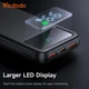 Павербанк Mcdodo 10000 mAh з LED-дисплеєм та швидкою зарядкою 22.5W MC-4220 - зображення 6