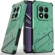 Защитный чехол с подставкой Deexe Bibercas для Xiaomi Redmi Note 15 Pro 5G - Green - изображение 1