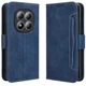 Чохол-книжка з кишеньками Deexe Wallet Stand для Xiaomi Redmi Note 15 Pro 5G - Blue - зображення 1