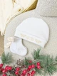 Трикотажний комплект для хлопчика Family Tradition футер на флісі з вишивкою 80 см білий Михайко - зображення 3