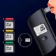 Алкотестер портативный с LCD дисплеем и мундштуком 0.01 % BAC полупроводниковый на батарейках AAA - изображение 2