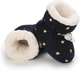 Детские теплые пинетки "Warm Paws" для малышей (длина стельки 12,5 см) (12-18 месяцев) темно-синий (KS1024) - изображение 5