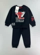 Дитячий спортивний костюм Zara Chicago Bulls для хлопчика (світшот + штани) Чорний 104-110 см - зображення 2