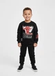 Дитячий спортивний костюм Zara Chicago Bulls для хлопчика (світшот + штани) Чорний 104-110 см - зображення 3