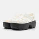 Жіночі сандалі Stomp Fisherman Crocs на платформі 39-40 (m7/w9 US) 26 см Білий 1159850962 - зображення 1