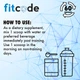 Креатин fitcode, Creatine, Unflavored, 5 g, 10.6 oz (300 g) (11964836) - изображение 4