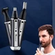 Триммер для носа и ушей SURKER SK-118 3 насадки USB 3 Вт серый нержавеющая сталь аккумуляторный - изображение 4