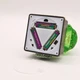 Новогодний светильник Елка 15х15х23см с USB и батарейками AA 5 мелодий зеленый пластик снежный шар - изображение 8