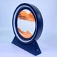 Световая 3D-панорама USB песчаный пейзаж светодиодная настольная лампа черный пластик стекло - изображение 2