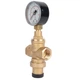 Редуктор тиску води 1/2" (1-4 бар) з манометром Malgorani Minibrass 106 - зображення 2