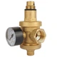 Регулятор тиску води 3/4" (0,5-6 бар) з манометром, посилений Malgorani Eurobrass 143 - зображення 3