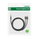 Аудіокабель UGREEN AV116 3.5mm to 2RCA 5m, Black - зображення 2