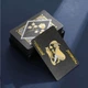 Колода гральних карт Gold Rose чорні - зображення 1
