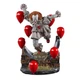 Коллекционная высокодетализированная фигурка клоуна Пеннивайз (Pennywise) из фильма "ОНО" 21cm - изображение 1