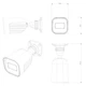 IP-відеокамера Provision ISR BSH-340IPSN-28 2.8 мм 4 Мп Білий (12536) - изображение 4