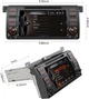 Автомагнітола SWTNVIN Car Radio for BMW E46 M3 Rover 75 MG ZT / 7'' / SD / USB / WI-FI / GPS / Bluetooth / Black Б/В - изображение 7
