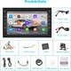 Автомагнітола Hikity Car Radio for VW T5 Golf 4 Bora Polo MK5 Passat B5 Jetta Peugeot 307 / 7'' / USB / WI-FI / GPS / Bluetooth / Black Б/В - изображение 6