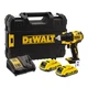 Акумуляторний дриль-шурупокрут DeWalt XR Li-Ion 18В, 2 акумулятори по 2А·год, крутний момент 65Нм, швидкість 450-1650 об/хв, патро (632660) - зображення 2